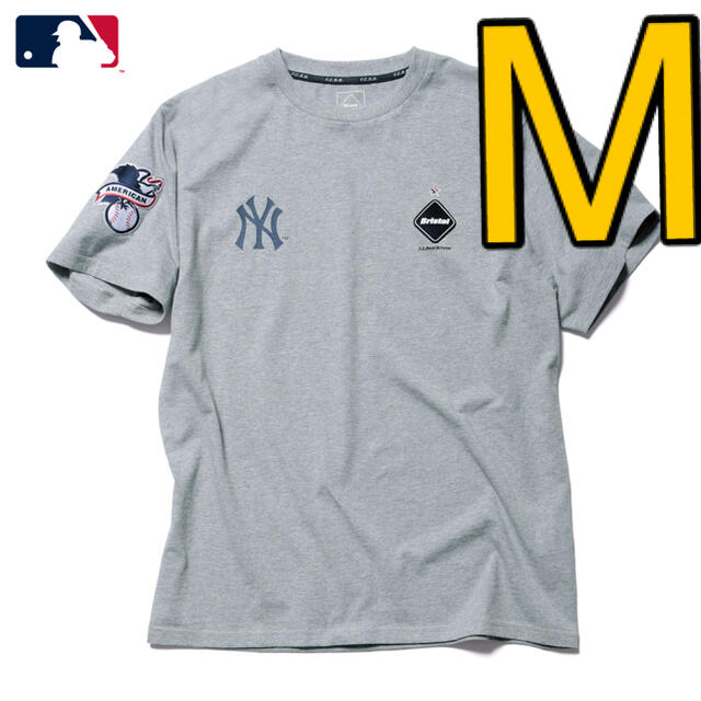 未使用FCRB 21AW MLB TOUR MATCH TEEヤンキースTシャツ-