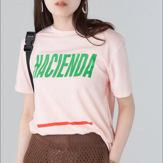 HACIENDA ロゴプリントTシャツ 新品(Tシャツ(半袖/袖なし))