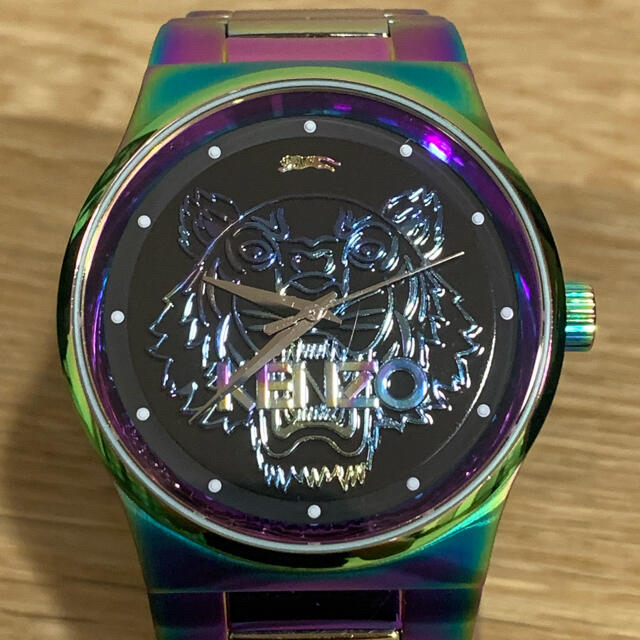 KENZO ケンゾー 腕時計 稼働品 有名な高級ブランド 8000円
