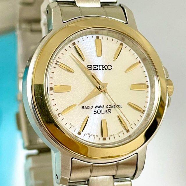 Grand Seiko(グランドセイコー)の128 SEIKO セイコー時計　レディース腕時計　電波ソーラー　未使用に近い レディースのファッション小物(腕時計)の商品写真