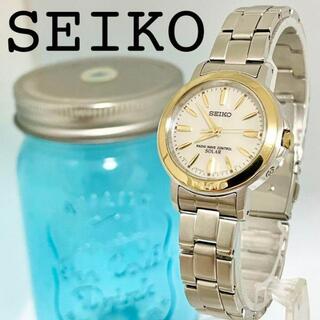 グランドセイコー(Grand Seiko)の128 SEIKO セイコー時計　レディース腕時計　電波ソーラー　未使用に近い(腕時計)
