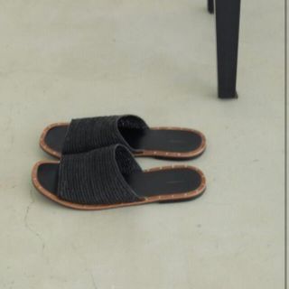 トゥデイフル(TODAYFUL)のBlade Slide Sandals'ブレードスライドサンダル(サンダル)