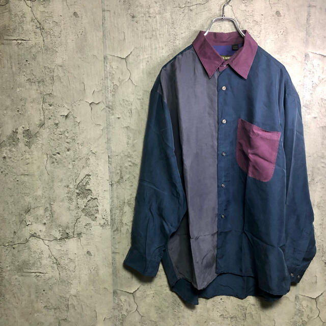 WACKO MARIA(ワコマリア)のvintage 80s クレイジーパターン　シャツ　モード　古着　希少　レア メンズのトップス(シャツ)の商品写真