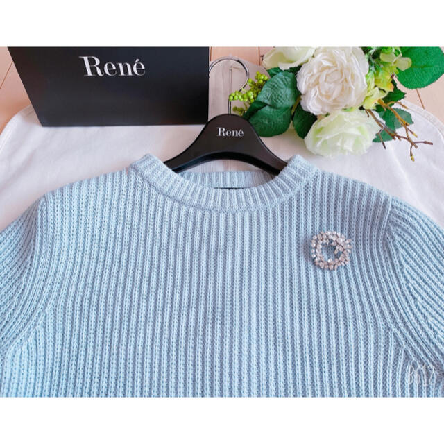 FOXEY 34超美品 の通販 by Lucia's shop|フォクシーならラクマ - Rene ニットトップス 新作正規店