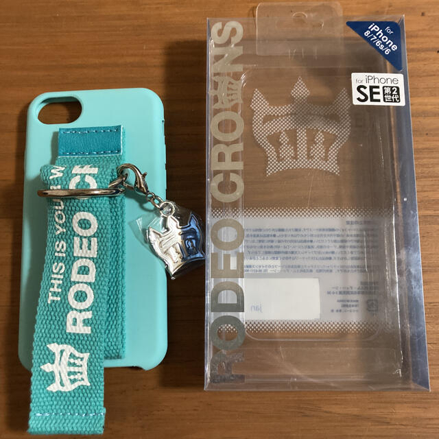 RODEO CROWNS(ロデオクラウンズ)のロデオクラウンズ　iPhoneケース　新品未使用 スマホ/家電/カメラのスマホアクセサリー(iPhoneケース)の商品写真