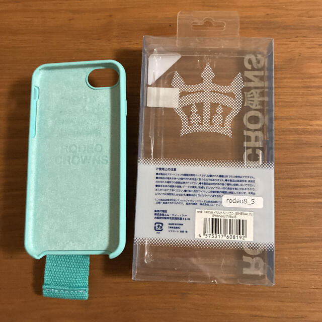 RODEO CROWNS(ロデオクラウンズ)のロデオクラウンズ　iPhoneケース　新品未使用 スマホ/家電/カメラのスマホアクセサリー(iPhoneケース)の商品写真