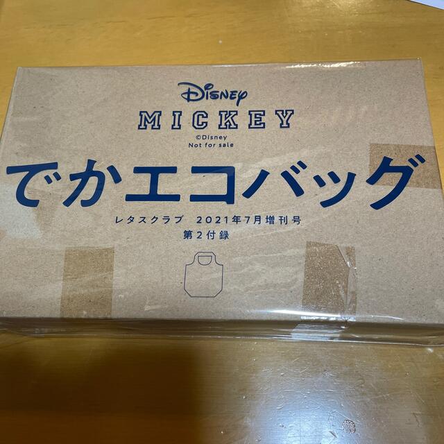 ミッキーマウス(ミッキーマウス)のmickeyエコバッグ レディースのバッグ(エコバッグ)の商品写真