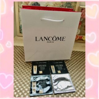 ランコム(LANCOME)のランコム　ღ タンイドルウルトラウェア　タンミラク　サンプル　ღ ショッパー(サンプル/トライアルキット)