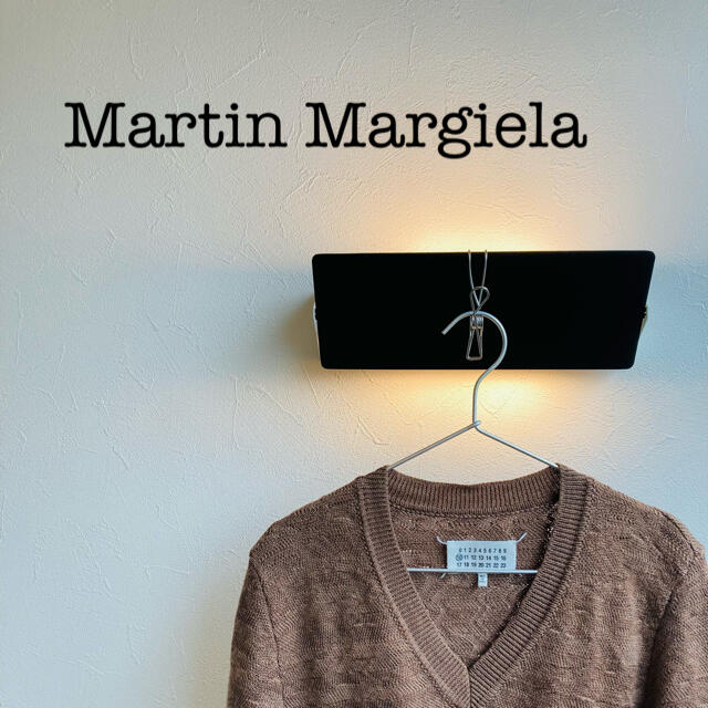 Martin Margiela マルタンマルジェラ Vネックニット 大勧め 4500円引き