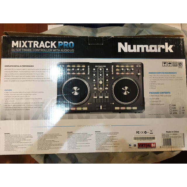 【aish777様専用】Numark MIXTRACK PRO(本体のみ) 楽器のDJ機器(DJコントローラー)の商品写真