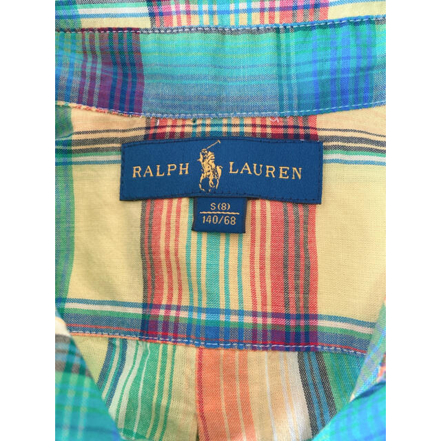 Ralph Lauren(ラルフローレン)のラルフローレン半袖シャツ キッズ/ベビー/マタニティのキッズ服男の子用(90cm~)(ブラウス)の商品写真