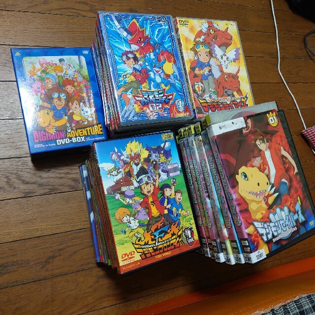 デジモン　DVD 全巻　デジモンアドベンチャー