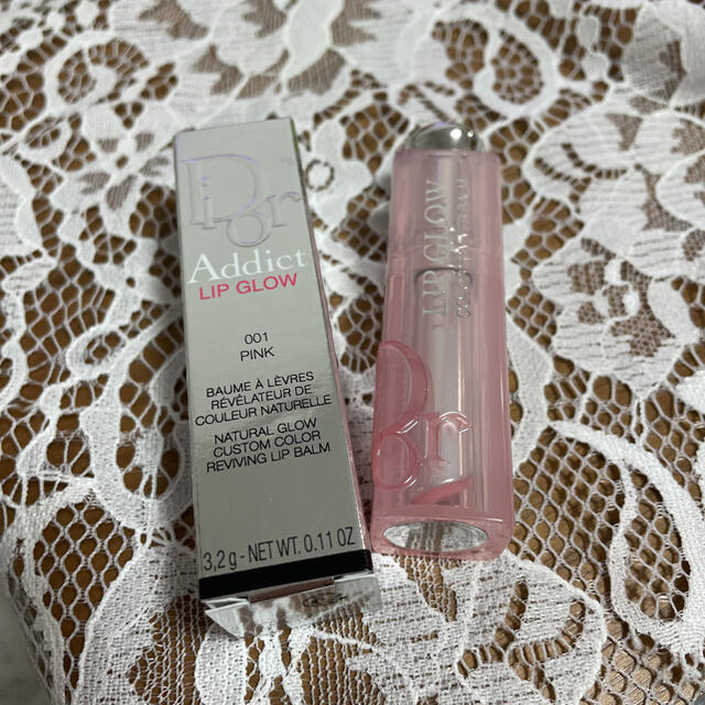 Dior(ディオール)のDior ディオール アディクト リップグロウ 001 PINK コスメ/美容のベースメイク/化粧品(口紅)の商品写真