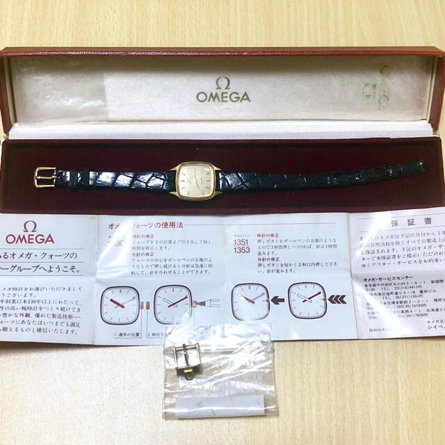 OMEGA(オメガ)のOMEGAクォーツ時計 レディースのファッション小物(腕時計)の商品写真