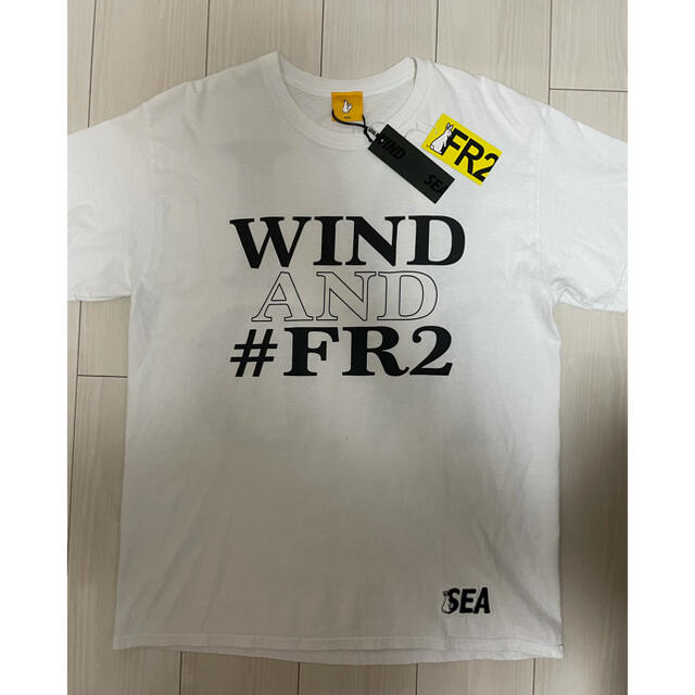 Supreme(シュプリーム)のFR2 WIND AND SEA コラボ　Tシャツ　白　L メンズのトップス(Tシャツ/カットソー(半袖/袖なし))の商品写真