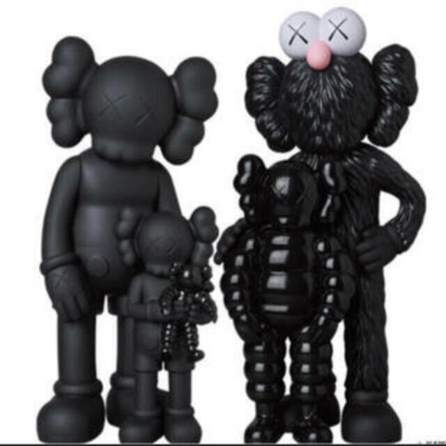 KAWS FAMILY BLACK KAWS TOKYO FIRST 未開封ハンドメイド