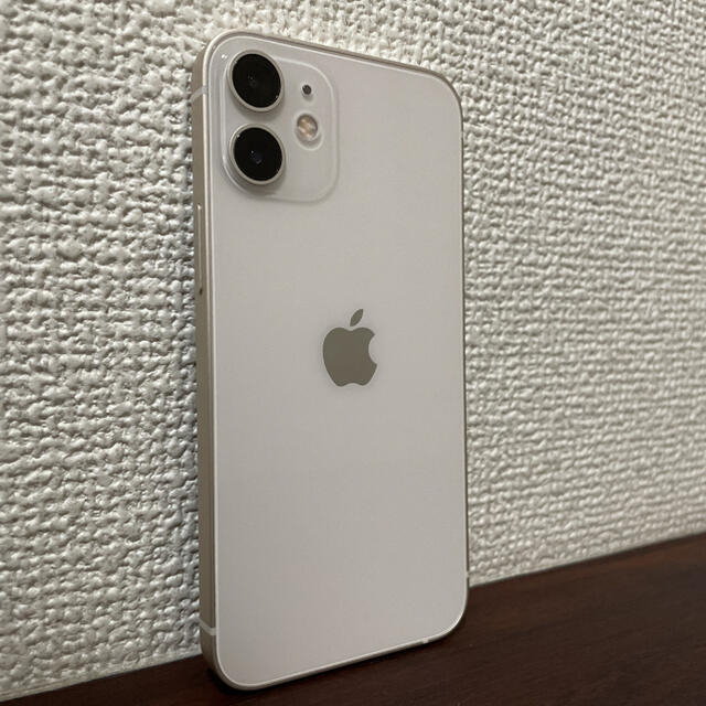 美品】iPhone 12 mini ホワイト 64 GB SIMフリー-