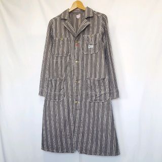 デニムダンガリー(DENIM DUNGAREE)の★DENIM DUNGAREE デニム ストライプ ロング カバーオール コート(コート)