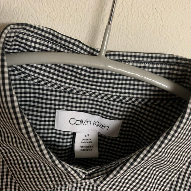 Calvin Klein(カルバンクライン)の【定番】Calvin Klein カルバンクライン　ギンガムチェック　シャツ メンズのトップス(シャツ)の商品写真