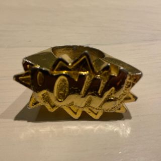 アンブッシュ CHAIN RING ロゴチェーンシルバーリング メンズ 16号 www