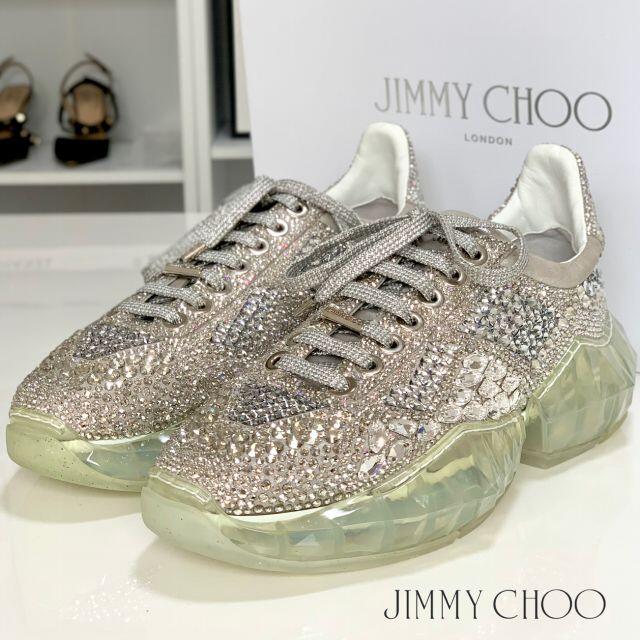 高品質の激安 JIMMY CHOO - 2884 未使用 ジミーチュウ ダイヤモンド