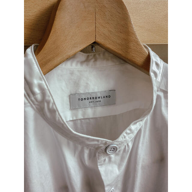 TOMORROWLAND(トゥモローランド)の21ss〈TOMORROWLAND〉コットンタイプライターバンドカラーシャツ メンズのトップス(シャツ)の商品写真
