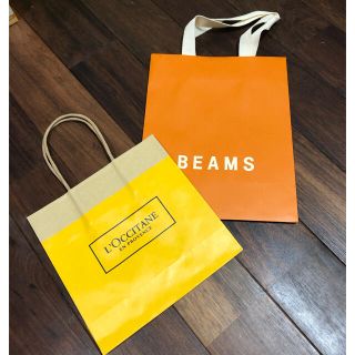 ビームス(BEAMS)のビームス・ロクシタン紙袋セット(ショップ袋)