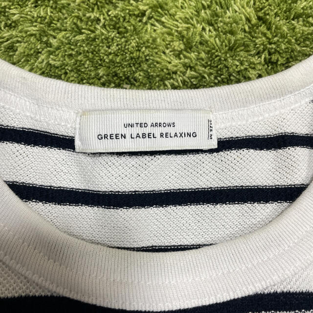 UNITED ARROWS green label relaxing(ユナイテッドアローズグリーンレーベルリラクシング)のユナイテッドアローズグリーンレーベルリラクシング　ボーダー 半袖Tシャツ メンズのトップス(Tシャツ/カットソー(半袖/袖なし))の商品写真