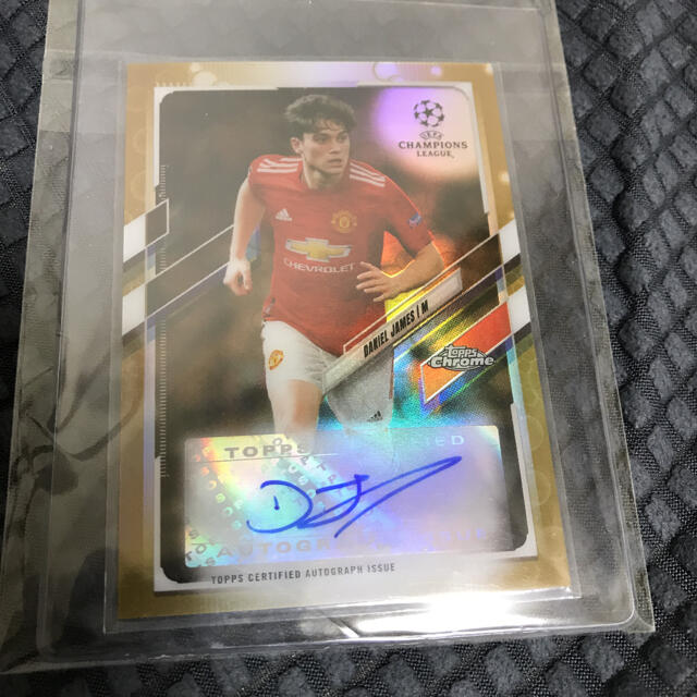 ダニエル・ジェームズ 直筆サインカード 2021 Topps - スポーツ選手