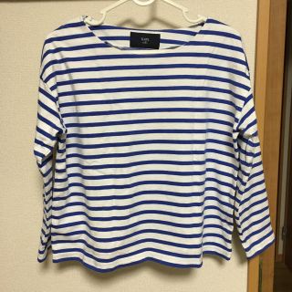 シップス(SHIPS)の美品ships☆ボーダー(カットソー(長袖/七分))