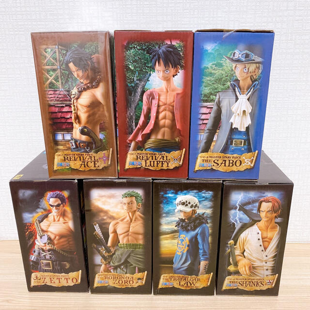 新品】ワンピース MASTER STARS PIECE フィギュア 7種セット 新品】ワンピース MASTER STARS PIECE フィギュア 7種セット