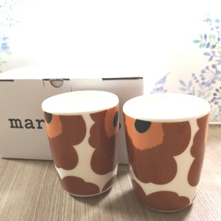 マリメッコ(marimekko)のマリメッコ ウニッコ カップセット 新品(グラス/カップ)