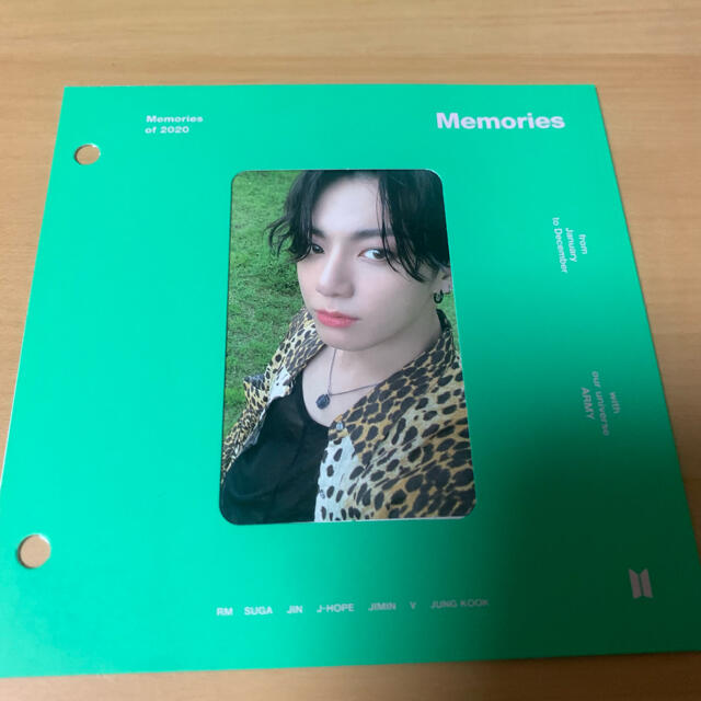 BTS Memories 2020 Blu-ray ジョングク　トレカ付