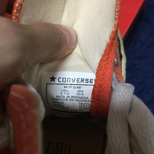 CONVERSE(コンバース)のCONVERSE オレンジ レディースの靴/シューズ(スニーカー)の商品写真
