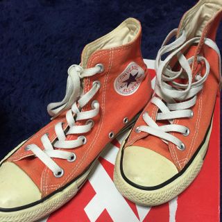 コンバース(CONVERSE)のCONVERSE オレンジ(スニーカー)