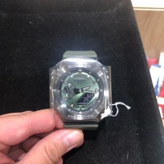 ジーショック(G-SHOCK)のジーショック  GM-2100B-3AJF グリーン(腕時計(デジタル))