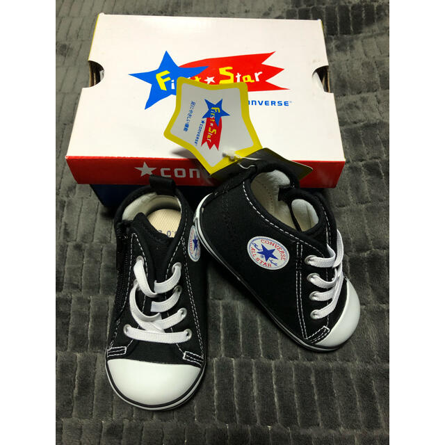 CONVERSE(コンバース)の[K⭐︎様専用]コンバース　スニーカー　ブラック　13cm キッズ/ベビー/マタニティのベビー靴/シューズ(~14cm)(スニーカー)の商品写真