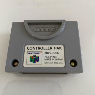 ニンテンドウ64(NINTENDO 64)のコントローラーパック　64(その他)