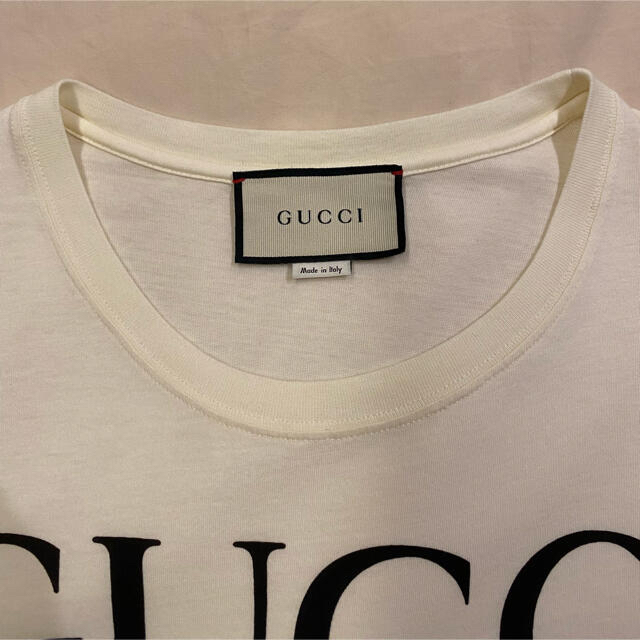 Gucci インターロッキング ホワイト XSの通販 by mp86xx's shop｜グッチならラクマ - GUCCI グッチ ビックロゴ Tシャツ 超歓迎国産