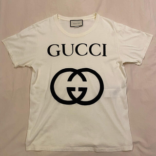 グッチ 白Tシャツ（ホワイト/白色系）の通販 20点 | Gucciを買うならラクマ