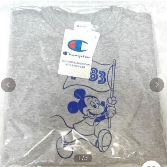 Disney(ディズニー)のチャンピオン　ディズニー　コラボ　ミッキー レディースのトップス(Tシャツ(半袖/袖なし))の商品写真