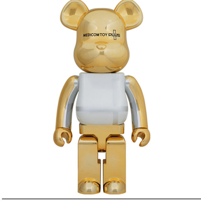 BE@BRICK MEDICOM TOY PLUS GOLD CHROMEフィギュア