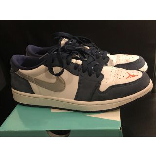 ナイキ(NIKE)のNIKE SB AIR JORDAN1 LOW QS MIDNIGHT NAVY(スニーカー)