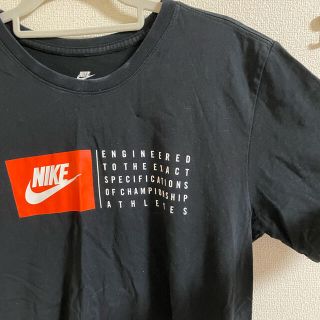 ナイキ(NIKE)のNIKE】Tシャツ　黒　Mサイズ(Tシャツ/カットソー(半袖/袖なし))