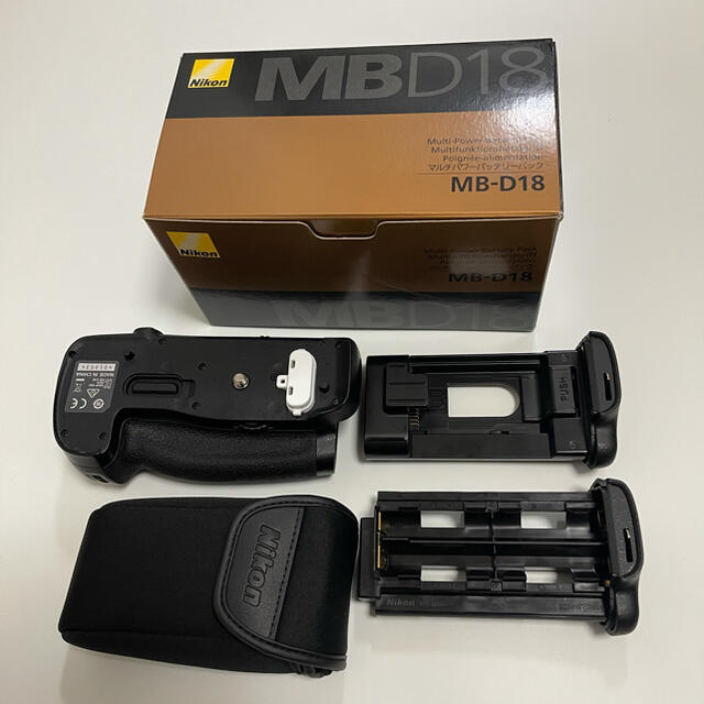 【8/23 0時まで】Nikon MB-D18  D850縦グリップ BL5付カメラ