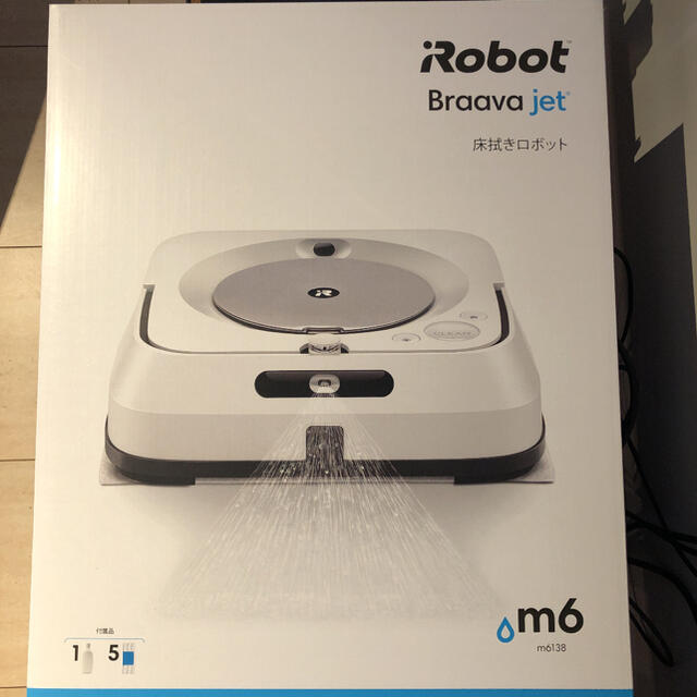 iRobot(アイロボット)のブラーバジェットm6 iRobot スマホ/家電/カメラの生活家電(掃除機)の商品写真