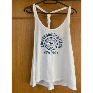 アバクロンビーアンドフィッチ(Abercrombie&Fitch)のAbercrombie 白　トップス(Tシャツ(半袖/袖なし))