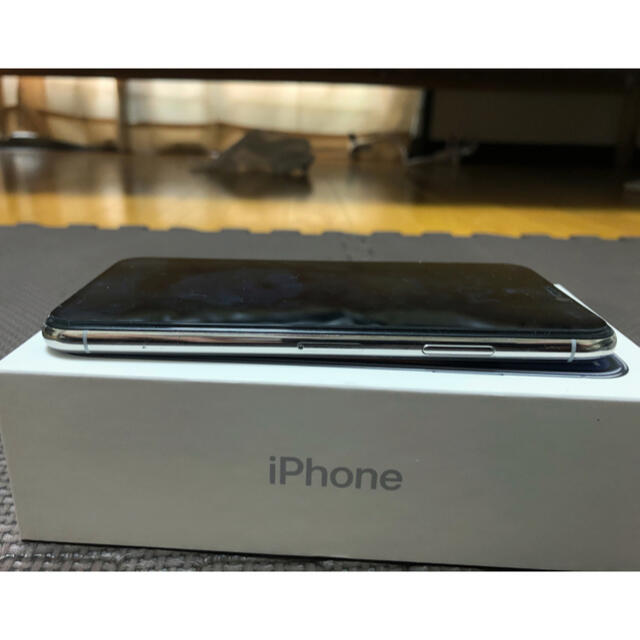 IphoneX 256G シルバー SIMフリー　元箱 3