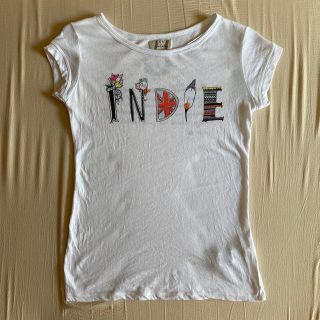 ザラ(ZARA)のZARA ザラ　Tシャツ　白　プリント(Tシャツ(半袖/袖なし))