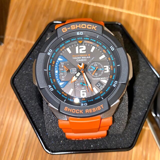 腕時計(デジタル)G-SHOCK ジーショック オレンジ　GW-3000M-4AER 電波ソーラー
